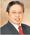  ??  ?? Datuk Patinggi Abang Johari Tun Openg