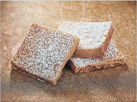  ??  ?? BROWN SUGAR SHORTBREAD.