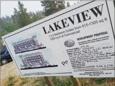  ??  ?? Staff photo
A five-storey mixed-use project is planned for one of the gateway entrances to downtown Peachland, along 13th Street near Okanagan Lake. Town council will consider the proposal on Thursday.