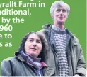  ??  ?? Jinsy and David Robinson are organic dairy farmers from Penyrallt Farm in the Teifi Valley. It is a traditiona­l, mixed, family farm, run by the Robinson family since 1960 and together they strive to farm in a way which has as little impact as possible on the nature around them
