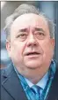  ??  ?? Alex Salmond quit the SNP in 2018