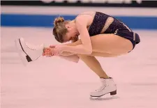 ?? LAPRESSE ?? Carolina Kostner, 31 anni, iridata nel 2012, bronzo a Sochi