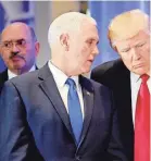  ?? TIMOTHY A. CLARY/AFP/GETTY IMAGES ?? The Jan. 6 committee hearings come as former Vice President Mike Pence increasing­ly distances himself from former President Donald Trump.