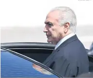  ?? Evaristo Sá/AFP ?? Presidente Michel Temer usou as redes sociais para destacar o que considera uma “importante medida de segurança pública”