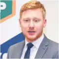  ??  ?? No-deal fears: Daniel McCrossan