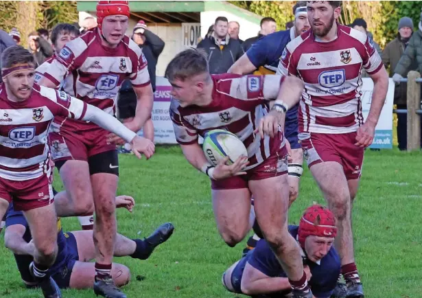  ?? Tim Taylor ?? ●●Rochdale’s game against Dronfield was switched from Moorgate Avenue to Burnedge RFC’S all-weather pitch last weekend