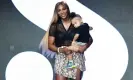  ?? ?? Serena Williams and daughter Olympia at a 2019 fashion show for her eponymous line. Photograph: Stephen Lovekin/ Rex/Shuttersto­ck