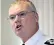  ??  ?? Mike Veale, now the chief constable of Cleveland Police, lied to colleagues about how he broke his work mobile phone