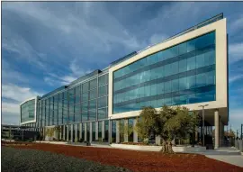  ?? FEDERAL REALTY INVESTMENT TRUST ?? The One Santana West office building, located at 3155Olsen Drive in San Jose next to Santana Row, has been leased by a profession­al services business.