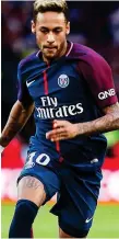  ??  ?? Money talks: Neymar moved to PSG for £198m