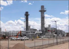  ?? NEWS PHOTO COLLIN GALLANT ?? The city’s new power plant expansion, near Box Springs Road in northwest Medicine Hat, has been in full operation since April.