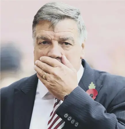  ??  ?? 2 Sam Allardyce promised he would do his best to make England fans proud when he was appointed in July. Last night he left his post after one match and 67 days in charge.