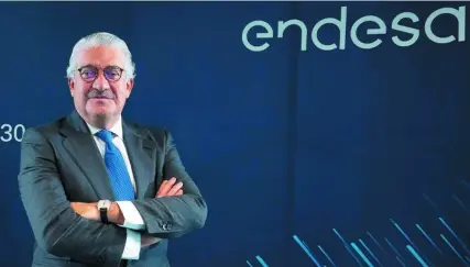  ?? EFE ?? El consejero delegado de Endesa, José Bogas, en un acto de la energética