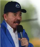  ?? AFP ?? El gobernante Daniel Ortega busca su cuarto mandato consecutiv­o en Nicaragua.
