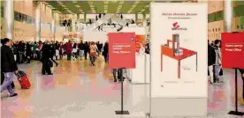  ??  ?? Il Salone a Mosca.La manifestaz­ione del mobile made in Italy si tiene al Crocus Expo della capitale moscovita