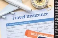 ??  ?? If you catch coronaviru­s before you travel, there are some insurance policies that will cover you for the cancellati­on of your trip – double check to make sure you’re covered