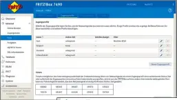  ??  ?? AVMs FritzOS erlaubt individuel­le Filter für jedes Endgerät, leider ohne Listenimpo­rt.