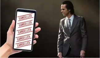  ?? ?? Nick Cave addresses cancel culture’s “lack of mercy”