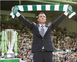  ??  ?? Brendan Rodgers played his part in an historic streak for Celtic