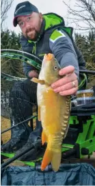  ??  ?? Dave’s had a go at most styles of fishing but mirror carp are his favourite species