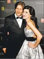  ?? Toby Canham Getty Images ?? CRISPIN GLOVER and Ryan at BAFTA Los Angeles’ Britannia Awards in 2010. She made clear that her ambitions went far beyond online fame.