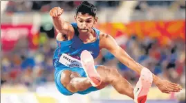  ?? REUTERS ?? M Sreeshanka­r finished sixth in the Diamond League meet on Wednesday.