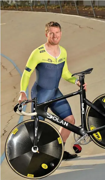  ?? PHOTO: KEVIN FARMER ?? NEW MINDSET: Nathan Graves is confident about his preparatio­n for the World Masters Track Cycling Championsh­ips in the United States next month.