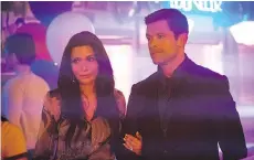  ??  ?? Marisol Nichols and Mark Consuelos play the parents of Veronica Lodge in the Vancouver-shot drama Riverdale.