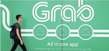  ??  ?? Grab is in the early stages of considerin­g a secondary listing in Singapore, according to anonymous sources.