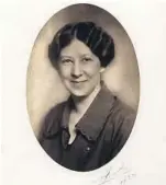  ?? FOTO: PRIVAT ?? PORTRETT: Ved Universite­tet i Oslo jobbet Ellen Gleditsch først som dosent i radiokjemi mange år. Her er hun fotografer­t i 1927.