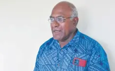 ?? Photo: DIPESH KUMAR ?? Kitione Nasau of Naviago Village, Vitogo in Lautoka applauds the Fiji Government’s initiative in the removal of deductions in the final cane payment.