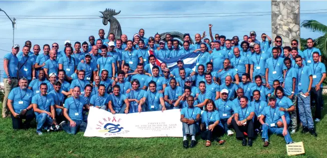  ??  ?? 8vo Encuentro Nacional de promotores voluntario­s. Hotel Morón, Ciego de Ávila. Cuba