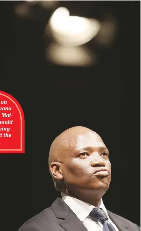  ?? Picture: Gallo Images ?? STUMPED. Former SABC executive Hlaudi Motsoeneng has lost his appeal in the Western Cape High Court. It’s only on planet banana bread that Motsoeneng should be occupying any role at the SABC.
