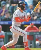  ?? ASSOCIATED PRESS FILE PHOTO ?? Paul Goldschmid­t and Robinson Cano have already switched teams this offseason, going to the Cardinals and Mets in major trades. As for Bryce Harper, pictured, and Manny Machado — the jewels of the free agent market — they’re still waiting.