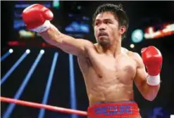  ??  ?? Manny Pacquiao