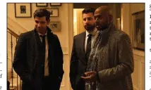  ??  ?? The large ensemble of ABC’s new A Million Little Things includes (from left) David Giuntoli, James Roday and Romany Malco Jr.