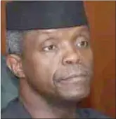  ??  ?? Osinbajo