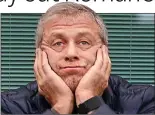  ??  ?? GLUM: Abramovich is in talks to sell Chelsea