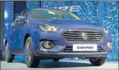  ?? HT/FILE ?? Firsttime buyers accounted for 52% of combined Swift and Dzire sales in the June quarter of FY18