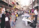  ?? AFP/Getty Images ?? aleppo • aug. 20, 2011. The marketplac­e in the historic city center is bustling with shoppers and sellers. At the time, Aleppo was Syria’s largest city, with a population of about 2.5 million people, which is a little more than that of Houston.