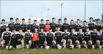  ??  ?? St Attracta’s Junior team, which have followed up December’s Connacht ‘ A’ League win by advancing to the Connacht Championsh­ip final after overcoming CBS Roscommon in the semi- final.