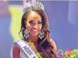  ?? COURTESY ASYA BRANCH ?? A resident of Booneville, Miss Mississipp­i Asya Branch is the Miss USA contestant who lives closest to Memphis.