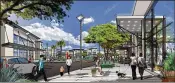  ??  ?? Westlake’s vibrant town center will provide a variety of local and national retailers, restaurant­s and services close to home.