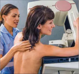  ?? METRO CREATIVE CONNECTION PHOTO ?? Women can consider these screening guidelines from Memorial Sloan Kettering Cancer Center, whose cancer experts devised the guidelines based on their extensive experience treating breast cancer patients.