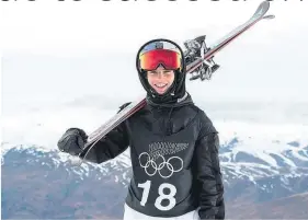  ?? Getty Images ?? Nico Porteous has been skiing since the age of 4.