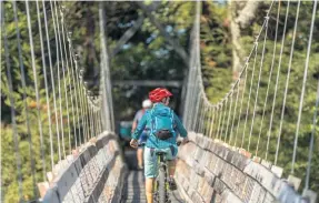  ??  ?? Taupō has amazing bike trails for all ages and abilities.