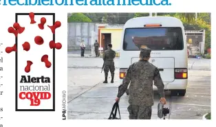  ??  ?? A casa. Los militares cumplirán 15 días más de cuarentena domiciliar.