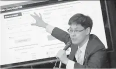  ?? PHILSTAR FILE PHOTO ?? Finance undersecre­tary Karl Kendrick Chua said there are better ways to support companies amid criticisms against the government’s corporate tax reform, which seeks to rationaliz­e fiSCAL INCENTIVES AND SEEN BY MANY AS A DETERRENT TO INVESTORS.