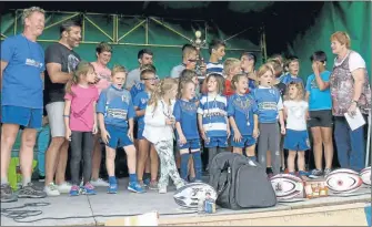  ??  ?? L’école de rugby de Beaumont remporte le tournoi