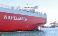  ??  ?? O νορβηγικός όμιλος Wilhelmsen έκανε πρόταση ύψους 400 εκατ. δολαρίων για την εξαγορά της αμερικανικ­ής Drew Marine Technical Solutions.